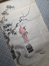 Load image into Gallery viewer, A Monumental Emakimono Handscroll of Preliminary Sketches and Paintings by Various Kano School Members, With Examples Transposed and Compiled into Handscroll Format, Circa 1650-1840. 17 Meters With Hundreds of Different Figures&nbsp;