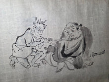 Load image into Gallery viewer, A Monumental Emakimono Handscroll of Preliminary Sketches and Paintings by Various Kano School Members, With Examples Transposed and Compiled into Handscroll Format, Circa 1650-1840. 17 Meters With Hundreds of Different Figures&nbsp;