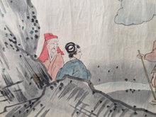 Load image into Gallery viewer, Shuten-Doji Emaki (The Tale of Shuten Doji), Circa 1800-1850. A Disbound Emakimono Handscroll of The Killing of the Oni King, In Ten Paintings