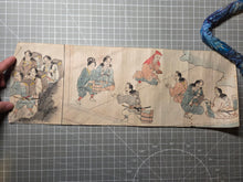 Load image into Gallery viewer, Shuten-Doji Emaki (The Tale of Shuten Doji), Circa 1800-1850. A Disbound Emakimono Handscroll of The Killing of the Oni King, In Ten Paintings