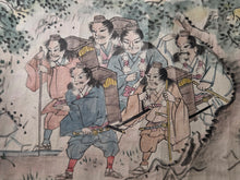 Load image into Gallery viewer, Shuten-Doji Emaki (The Tale of Shuten Doji), Circa 1800-1850. A Disbound Emakimono Handscroll of The Killing of the Oni King, In Ten Paintings