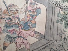 Load image into Gallery viewer, Shuten-Doji Emaki (The Tale of Shuten Doji), Circa 1800-1850. A Disbound Emakimono Handscroll of The Killing of the Oni King, In Ten Paintings