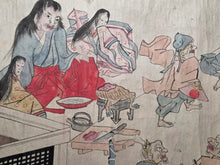 Load image into Gallery viewer, Shuten-Doji Emaki (The Tale of Shuten Doji), Circa 1800-1850. A Disbound Emakimono Handscroll of The Killing of the Oni King, In Ten Paintings