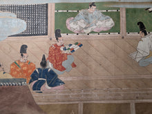 Load image into Gallery viewer, Ōeyama Shuten Oni Emaki Jōkan (Oeyama Shuten Oni Picture Scroll, Volume One of Two), Circa 1600-1700. A Sumptuously Produced Nara Emaki, with Thirteen Monumental and Beautifully Illuminated Paintings, of this Tale of the Oni King