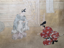 Load image into Gallery viewer, Ōeyama Shuten Oni Emaki Jōkan (Oeyama Shuten Oni Picture Scroll, Volume One of Two), Circa 1600-1700. A Sumptuously Produced Nara Emaki, with Thirteen Monumental and Beautifully Illuminated Paintings, of this Tale of the Oni King