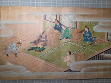 Load image into Gallery viewer, Ōeyama Shuten Oni Emaki Jōkan (Oeyama Shuten Oni Picture Scroll, Volume One of Two), Circa 1600-1700. A Sumptuously Produced Nara Emaki, with Thirteen Monumental and Beautifully Illuminated Paintings, of this Tale of the Oni King