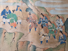 Load image into Gallery viewer, Ōeyama Shuten Oni Emaki Jōkan (Oeyama Shuten Oni Picture Scroll, Volume One of Two), Circa 1600-1700. A Sumptuously Produced Nara Emaki, with Thirteen Monumental and Beautifully Illuminated Paintings, of this Tale of the Oni King
