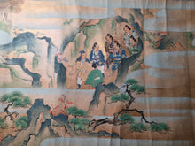 Load image into Gallery viewer, Ōeyama Shuten Oni Emaki Jōkan (Oeyama Shuten Oni Picture Scroll, Volume One of Two), Circa 1600-1700. A Sumptuously Produced Nara Emaki, with Thirteen Monumental and Beautifully Illuminated Paintings, of this Tale of the Oni King