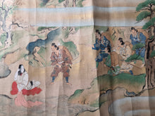 Load image into Gallery viewer, Ōeyama Shuten Oni Emaki Jōkan (Oeyama Shuten Oni Picture Scroll, Volume One of Two), Circa 1600-1700. A Sumptuously Produced Nara Emaki, with Thirteen Monumental and Beautifully Illuminated Paintings, of this Tale of the Oni King
