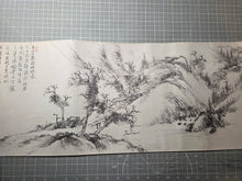 Load image into Gallery viewer, A Monumental Emakimono Handscroll of Paintings and Calligraphy, Circa 1800-1890. A Near 13 Meter Scroll of Nanga Paintings and Beautiful Calligraphy by Confucian Scholars and Southern School Artists