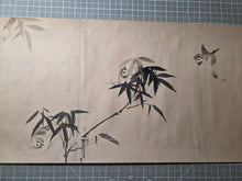 Load image into Gallery viewer, Kano Uyasunobu Emaki (Kano Yasunobu Picture Scroll), Circa 1660-1670. A Monumental Emakimono Handscroll with Fourteen Beautiful, and Large Ink Wash Paintings, totalling 12 Meters. Great Creatures, Landscapes, and More