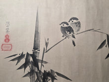 Load image into Gallery viewer, A Beautiful Handscroll of Calligraphy and Paintings, Being Masterful Copies after Several Great Calligraphy and Tea Masters of the Late Muromachi and Early Edo Periods, Circa 1650-1700. Twelve Examples of Paintings and Calligraphy