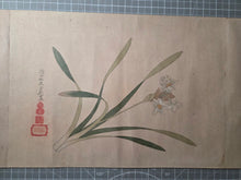 Load image into Gallery viewer, A Beautiful Handscroll of Calligraphy and Paintings, Being Masterful Copies after Several Great Calligraphy and Tea Masters of the Late Muromachi and Early Edo Periods, Circa 1650-1700. Twelve Examples of Paintings and Calligraphy