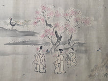 Load image into Gallery viewer, Kanō-ha Nihon Fūkeizu Makimono (Kano School Japanese Landscape Scroll), Circa 1650-1750. A Beautiful Landscape Emakimono Handscroll on Silk