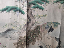 Load image into Gallery viewer, Shiki kachō-zu zō (Flowers and Birds of the Four Seasons), 1805-1848. A Lavishly Painted Emakimono Landscape Handscroll with Vibrantly Colored Birds, Flowers and Nature, Nearly Seven Meters Long