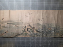 Load image into Gallery viewer, Shiki kachō-zu zō (Flowers and Birds of the Four Seasons), 1805-1848. A Lavishly Painted Emakimono Landscape Handscroll with Vibrantly Colored Birds, Flowers and Nature, Nearly Seven Meters Long
