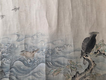 Load image into Gallery viewer, Shiki kachō-zu zō (Flowers and Birds of the Four Seasons), 1805-1848. A Lavishly Painted Emakimono Landscape Handscroll with Vibrantly Colored Birds, Flowers and Nature, Nearly Seven Meters Long