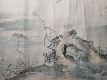 Load image into Gallery viewer, Shiki kachō-zu zō (Flowers and Birds of the Four Seasons), 1805-1848. A Lavishly Painted Emakimono Landscape Handscroll with Vibrantly Colored Birds, Flowers and Nature, Nearly Seven Meters Long