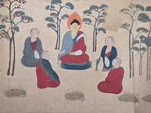 Load image into Gallery viewer, E Inga Kyo (The Illustrated Sutra of Cause and Effect), 1941. A Full Color Woodblock Facsimile of the 8th Century Biography on the Buddha Shakyamuni, being a Copy of the Scroll Held at the University Museum in Tokyo