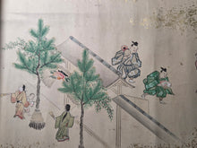 Load image into Gallery viewer, Jū ni-kagetsu Nenjū Gyōji Emakimono Eiichi chō (The Twelve Months of the Year Events Picture Scroll by Hanabusa Itchō), Circa 1680-1724. 12 Beautiful Paintings, Lavishly Decorated and Illuminated in the Style of a Nara Emaki. Over Six Meters Long