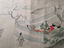 Load image into Gallery viewer, Jū ni-kagetsu Nenjū Gyōji Emakimono Eiichi chō (The Twelve Months of the Year Events Picture Scroll by Hanabusa Itchō), Circa 1680-1724. 12 Beautiful Paintings, Lavishly Decorated and Illuminated in the Style of a Nara Emaki. Over Six Meters Long
