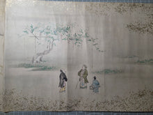 Load image into Gallery viewer, Jū ni-kagetsu Nenjū Gyōji Emakimono Eiichi chō (The Twelve Months of the Year Events Picture Scroll by Hanabusa Itchō), Circa 1680-1724. 12 Beautiful Paintings, Lavishly Decorated and Illuminated in the Style of a Nara Emaki. Over Six Meters Long