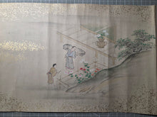 Load image into Gallery viewer, Jū ni-kagetsu Nenjū Gyōji Emakimono Eiichi chō (The Twelve Months of the Year Events Picture Scroll by Hanabusa Itchō), Circa 1680-1724. 12 Beautiful Paintings, Lavishly Decorated and Illuminated in the Style of a Nara Emaki. Over Six Meters Long