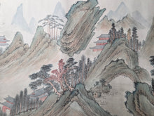 Load image into Gallery viewer, Tentaizan Zenzu (A Complete Map of Mt. Tiantai), Circa 1800-1868. An Emakimono Handscroll Depicting a Magnificent Landscape View of Tiantai Mountain, painted in the Southern School Style