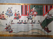 Load image into Gallery viewer, Go-Sannen Kassen Ekotoba (Scroll of the Latter Three Years' War), Circa 1800-1850. An Emakimono Picture Scroll of the Gosannen War, Containing the First Two Large Sections from Volume 1 of 3