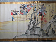 Load image into Gallery viewer, Go-Sannen Kassen Ekotoba (Scroll of the Latter Three Years' War), Circa 1800-1850. An Emakimono Picture Scroll of the Gosannen War, Containing the First Two Large Sections from Volume 1 of 3