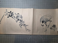 Load image into Gallery viewer, Shukajoshi-shugacho (Ms. Shoka’s Study Book), 1898. A Female Nanga Artist’s Collection of Work, with Dozens of Beautiful Ink Wash Paintings, with Some Color Examples. In Four Handscrolls