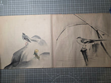 Load image into Gallery viewer, Shukajoshi-shugacho (Ms. Shoka’s Study Book), 1898. A Female Nanga Artist’s Collection of Work, with Dozens of Beautiful Ink Wash Paintings, with Some Color Examples. In Four Handscrolls