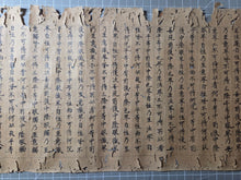 Load image into Gallery viewer, Daihannyaharamita-kyo (The Great Prajñāpāramitā Sūtra Volume 495), Circa 1050-1185. A Rare Heian Period Manuscript in Scroll Format