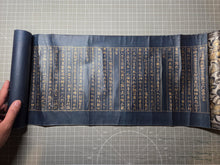 Load image into Gallery viewer, Miàofǎ Lián Pú Jīng Guānshìyīn Púsà Pǔ Mén Pǐn Dì Ershíwǔ (The Lotus Sutra, Chapter Twenty-Five: Universal Gate of Avalokiteśvara Bodhisattva), In the Style of Circa 1150-1200(?) Manuscripts, or Later. Illuminated Handscroll