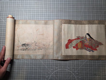 Load image into Gallery viewer, Kusozu Emakimono (The Nine Phases Picture Scroll, Circa 1800-1850. A Handscroll of Ten Paintings on The Nine Stages of Decay, Depicting the Process from when a Beautiful Woman Dies to when she Decays and Ends up in her Grave, Gruesomely Depicted
