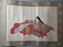 Load image into Gallery viewer, Kusozu Emakimono (The Nine Phases Picture Scroll, Circa 1800-1850. A Handscroll of Ten Paintings on The Nine Stages of Decay, Depicting the Process from when a Beautiful Woman Dies to when she Decays and Ends up in her Grave, Gruesomely Depicted