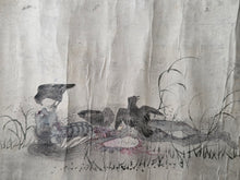 Load image into Gallery viewer, Kusozu Emakimono (The Nine Phases Picture Scroll, Circa 1800-1850. A Handscroll of Ten Paintings on The Nine Stages of Decay, Depicting the Process from when a Beautiful Woman Dies to when she Decays and Ends up in her Grave, Gruesomely Depicted