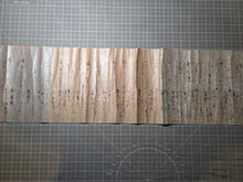 Load image into Gallery viewer, Kamei Kō Hyakunin Isshu (Lord Kamei’s Hundred Poems, Hundred Poets, Circa 1577-1612. A Beautiful Handscroll of Manuscript Calligraphy, on Ten Differently Patterned Sheets, by a Sengoku Daimyo