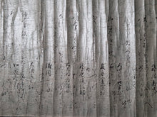 Load image into Gallery viewer, Kamei Kō Hyakunin Isshu (Lord Kamei’s Hundred Poems, Hundred Poets, Circa 1577-1612. A Beautiful Handscroll of Manuscript Calligraphy, on Ten Differently Patterned Sheets, by a Sengoku Daimyo