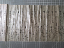 Load image into Gallery viewer, Kamei Kō Hyakunin Isshu (Lord Kamei’s Hundred Poems, Hundred Poets, Circa 1577-1612. A Beautiful Handscroll of Manuscript Calligraphy, on Ten Differently Patterned Sheets, by a Sengoku Daimyo