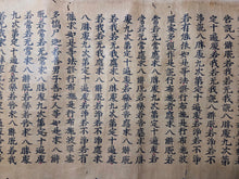 Load image into Gallery viewer, Daihannyaharamita-kyo (The Great Prajñāpāramitā Sūtra Volume 145), Circa 1222-1227. A Rare Karoku-Ban edition of the Great Perfection of Wisdom Sutra