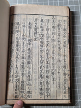 Load image into Gallery viewer, Kana Yomi Juushi Keichihou (Kana Readings of the Fourteen Classics), Circa 1800-1830. Volume Two of Two. Medical Insight on Ancient Acupuncture and Moxibustion, with Six Full-Page Woodblock Anatomy Diagrams