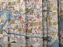 Load image into Gallery viewer, Dai Nihon Kairiku Dōchū Zue (A Map of the Great Japan Sea Roads), Circa 1800-1850. A Late Edo Period Woodblock Illustrated Map of Japan, Encompassing Part of Ezo to a Part of Ryūkyū
