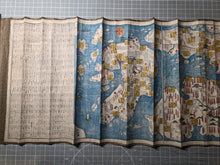 Load image into Gallery viewer, Dai Nihon Kairiku Dōchū Zue (A Map of the Great Japan Sea Roads), Circa 1800-1850. A Late Edo Period Woodblock Illustrated Map of Japan, Encompassing Part of Ezo to a Part of Ryūkyū