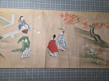 Load image into Gallery viewer, Jū ni-kagetsu fūzoku Emakimono (The Twelve Months of the Year Events Picture Scroll), Circa 1650-1750. Twelve Large Scenes of Festivals and Events, Sumptuously Decorated and Illuminated in the Style of a Nara Emaki. Over Eight Meters Long