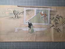 Load image into Gallery viewer, Jū ni-kagetsu fūzoku Emakimono (The Twelve Months of the Year Events Picture Scroll), Circa 1650-1750. Twelve Large Scenes of Festivals and Events, Sumptuously Decorated and Illuminated in the Style of a Nara Emaki. Over Eight Meters Long