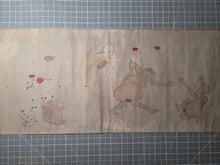 Load image into Gallery viewer, Hōhi-gassen and Yō-Mono Dansei-ki Kurabe Emaki (Farting Battle and Phallic Contest Picture Scrolls), Circa 1700-1750. Over Ten Meters of Farting Nobles and Dick Measuring Paintings. What A Strange Title Indeed