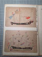Load image into Gallery viewer, Shameihincho (Sketchbook of Cultural Properties), Circa 1900-1950. A Curious Manuscript with Drawings and Paintings of Artifacts once Shown at an Exhibit, Including an illuminated Icilio Federico Joni Binding
