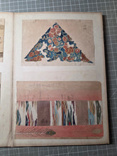 Load image into Gallery viewer, Shameihincho (Sketchbook of Cultural Properties), Circa 1900-1950. A Curious Manuscript with Drawings and Paintings of Artifacts once Shown at an Exhibit, Including an illuminated Icilio Federico Joni Binding