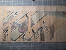 Load image into Gallery viewer, Inishie Genji Monogatari Tosa Ie E Ehon Xiě (The Old Tale of Genji, Tosa Family Illustrated Copy), Circa 1800-1850. A Beautiful Manuscript Copying the Famed 12th Century Scroll, With Four Skillfully Reproduced Paintings